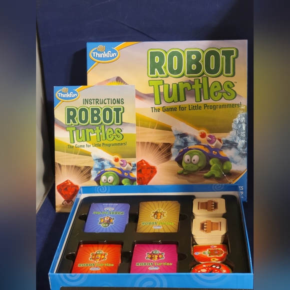 Think Fun Robot Turtles STEM Toy and Coding Board Game. Used Good Condition - Picture 5 of 7